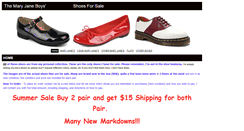 Desktop Screenshot of mary-janeshoes.com